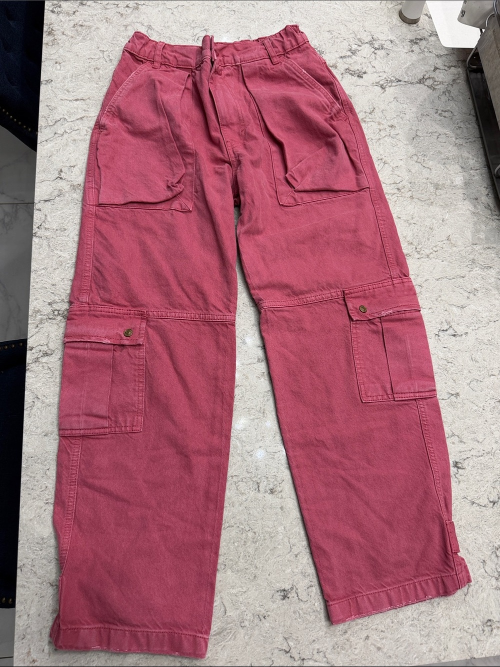 We the Free Rose Cargo High-Rise Pants
